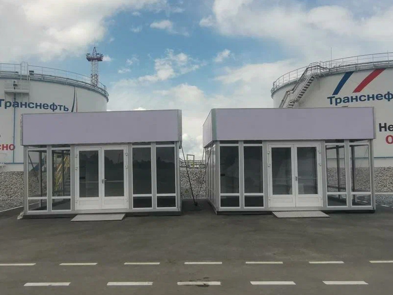 Павильон выставочный 5x5 остеклённый