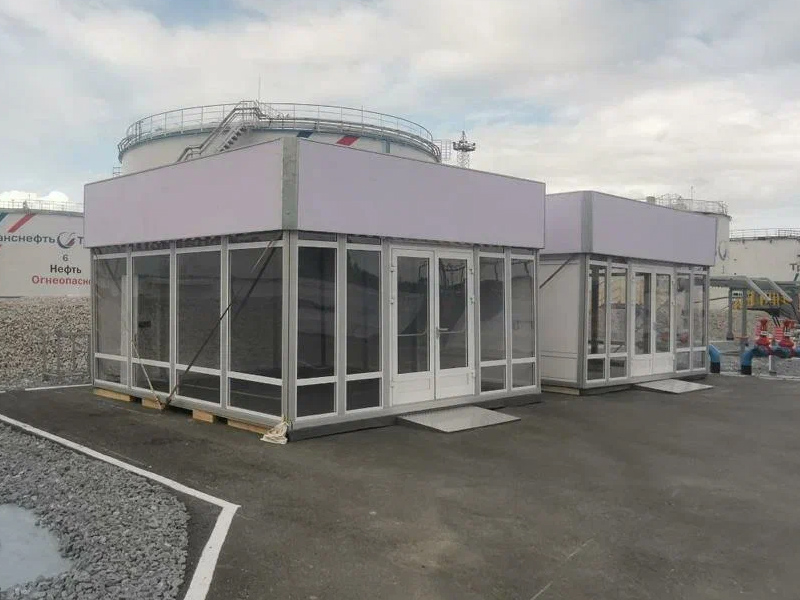 Павильон выставочный 5x5 остеклённый