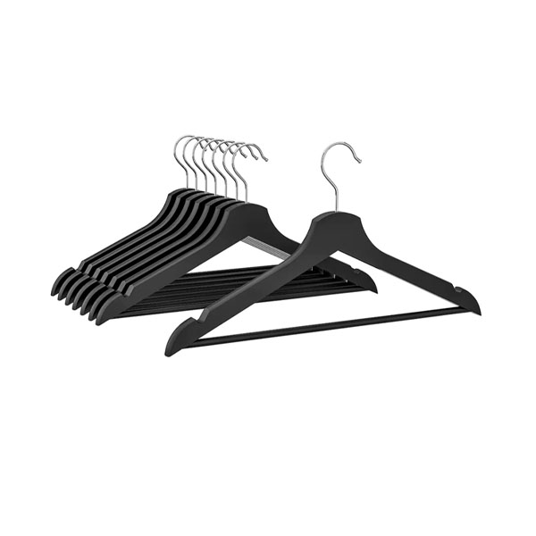 Плечики для верхней одежды чёрные