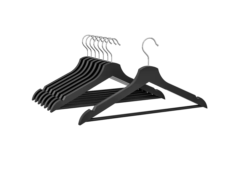 Плечики для верхней одежды чёрные