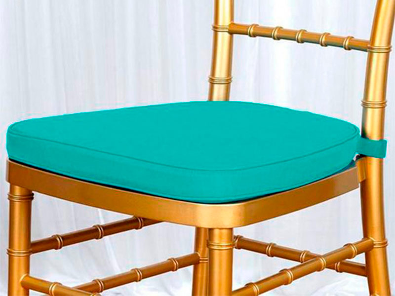 Подушка на стул морская волна