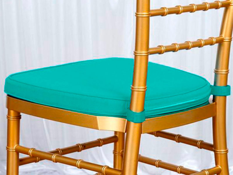 Подушка на стул морская волна