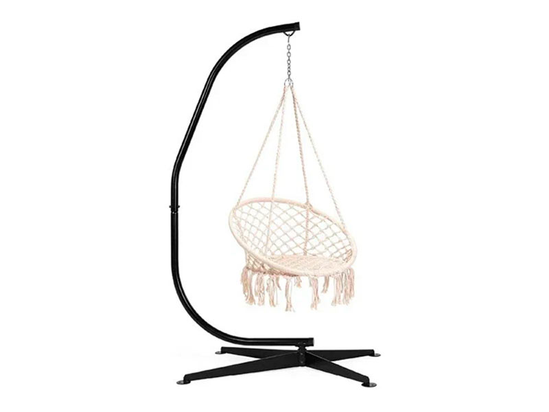 Подвесное кресло белое