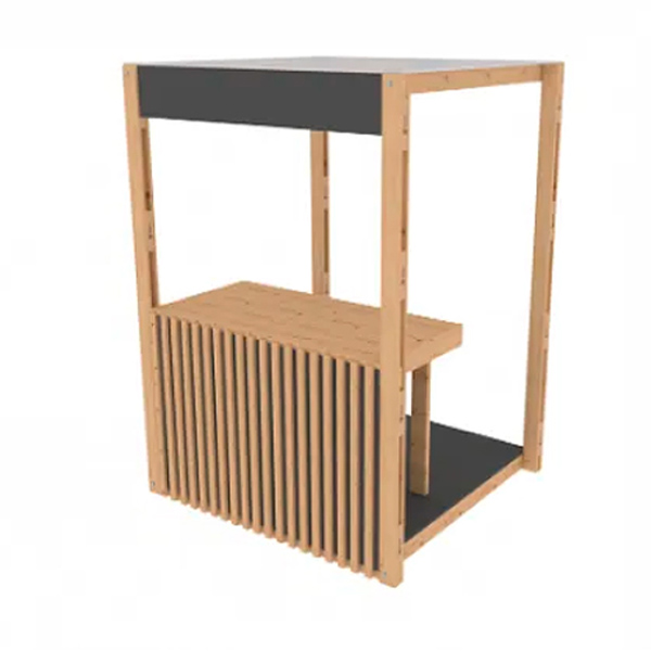 Прилавок с крышей