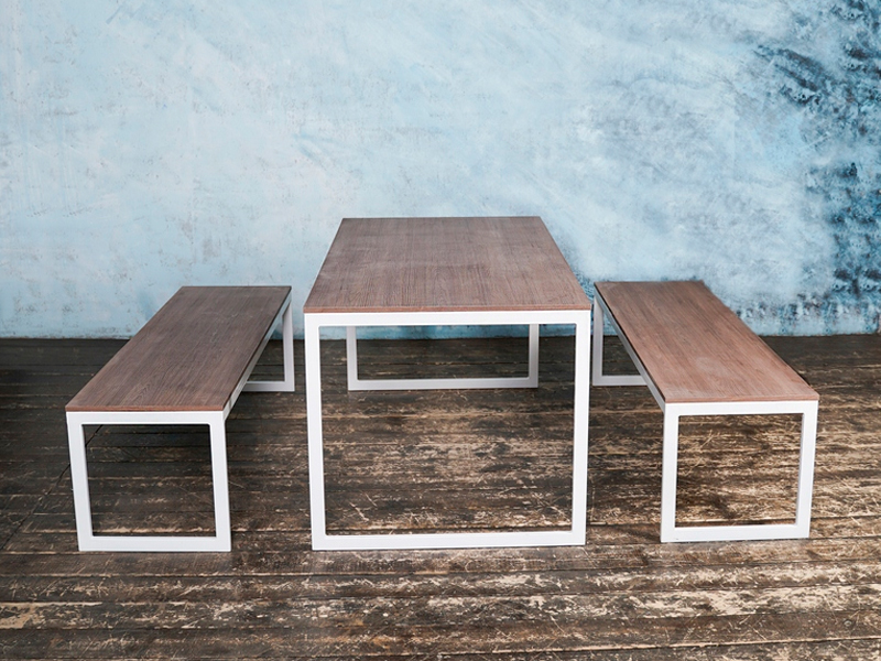 Прямоугольный обеденный стол Светлое дерево