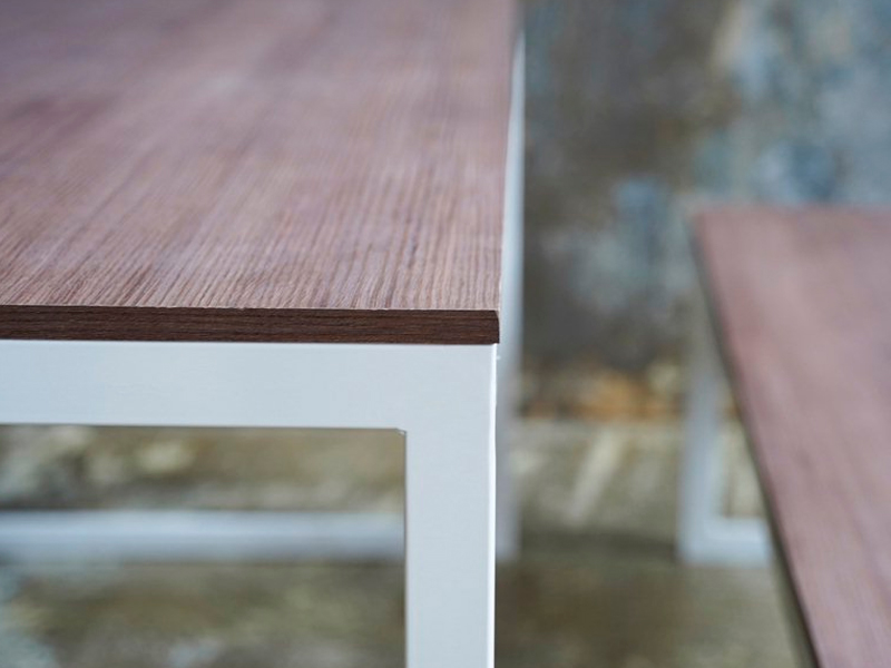 Прямоугольный обеденный стол Светлое дерево