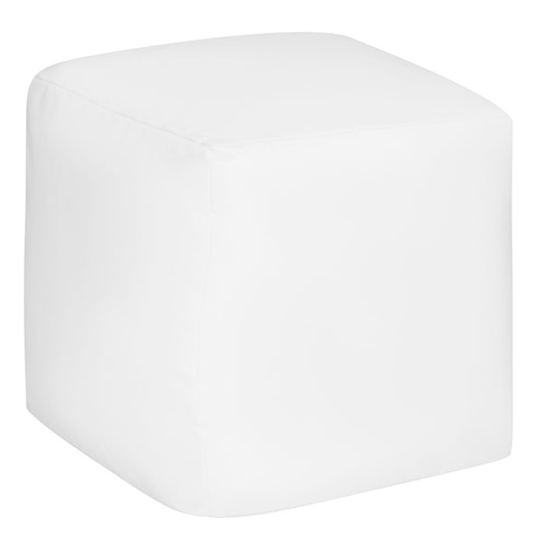 Пуф Геометрия белый