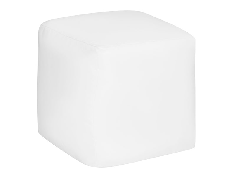 Пуф Геометрия белый