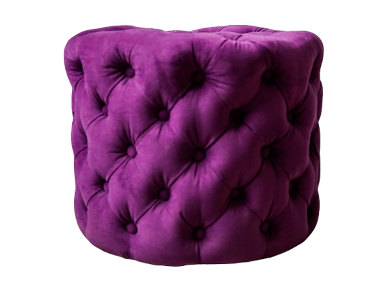 Пуф Velvet Purple Round