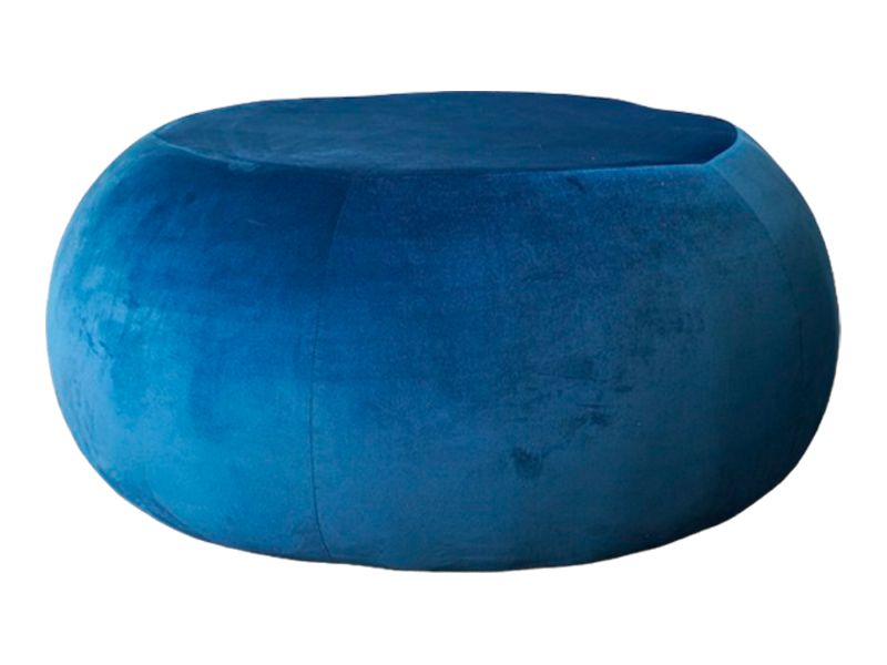 Пуфик Big Shape Blue Round