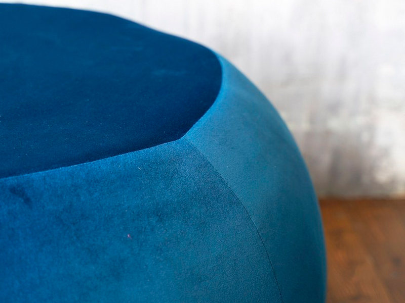 Пуфик Big Shape Blue Round