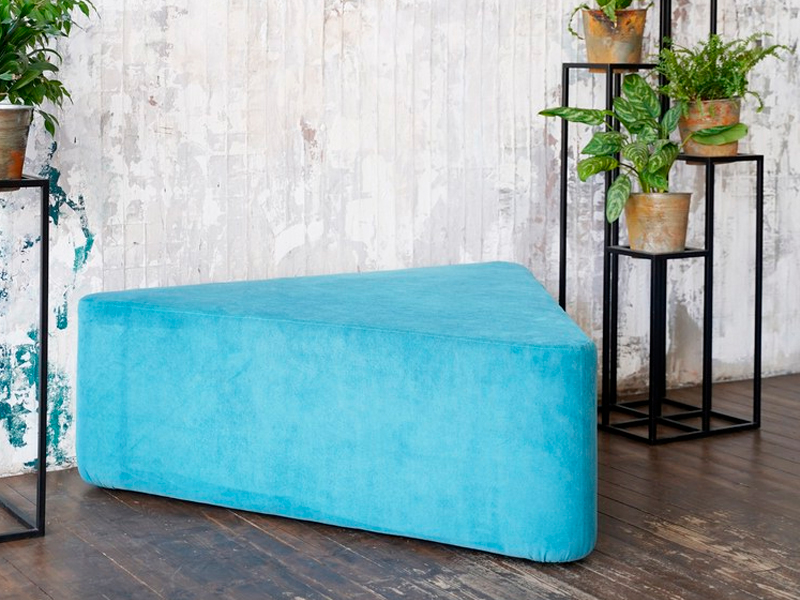 Пуфик Big Shape Blue Triangle