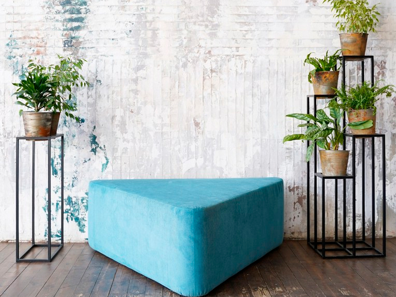 Пуфик Big Shape Blue Triangle