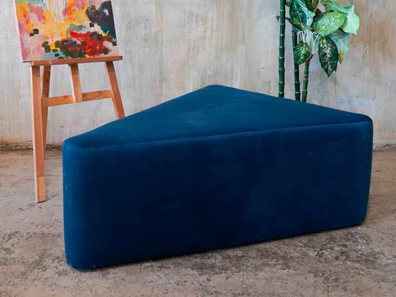 Пуфик Big Shape Darkblue Triangle