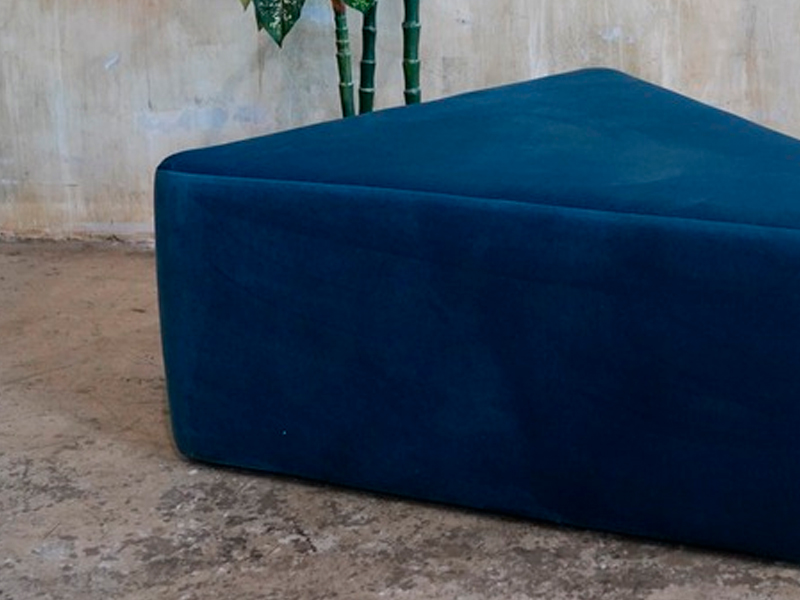 Пуфик Big Shape Darkblue Triangle