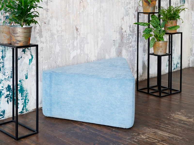 Пуфик Big Shape Sky Blue Triangle