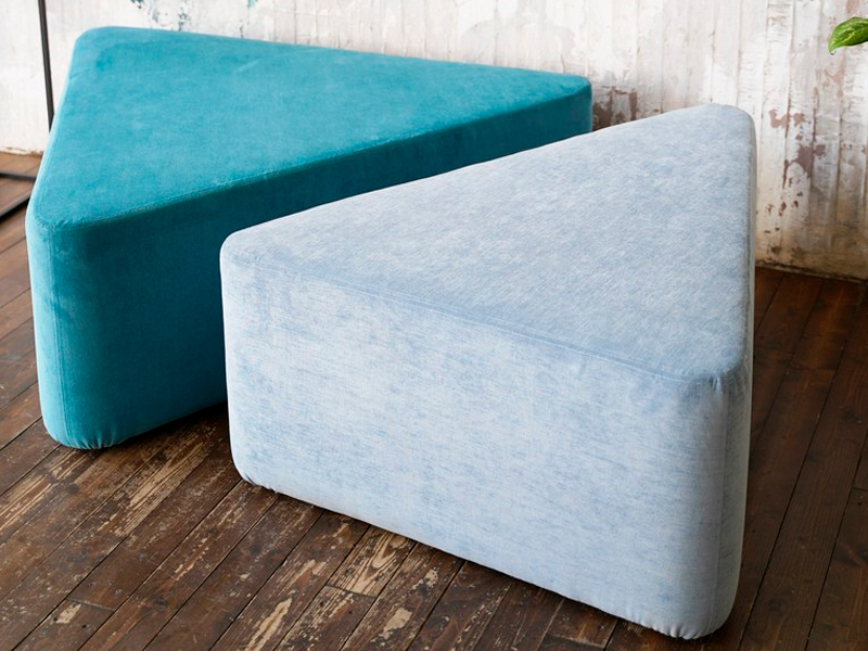 Пуфик Big Shape Sky Blue Triangle