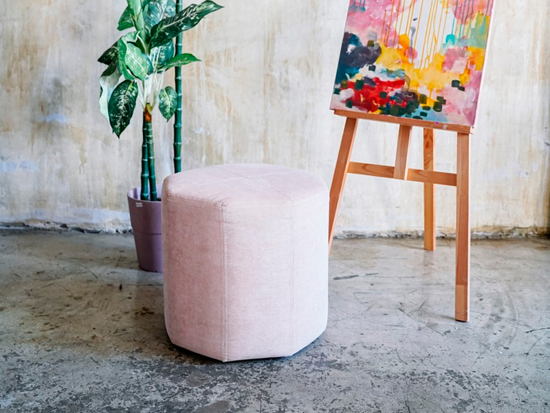 Пуфик Shape Beige Polygonal