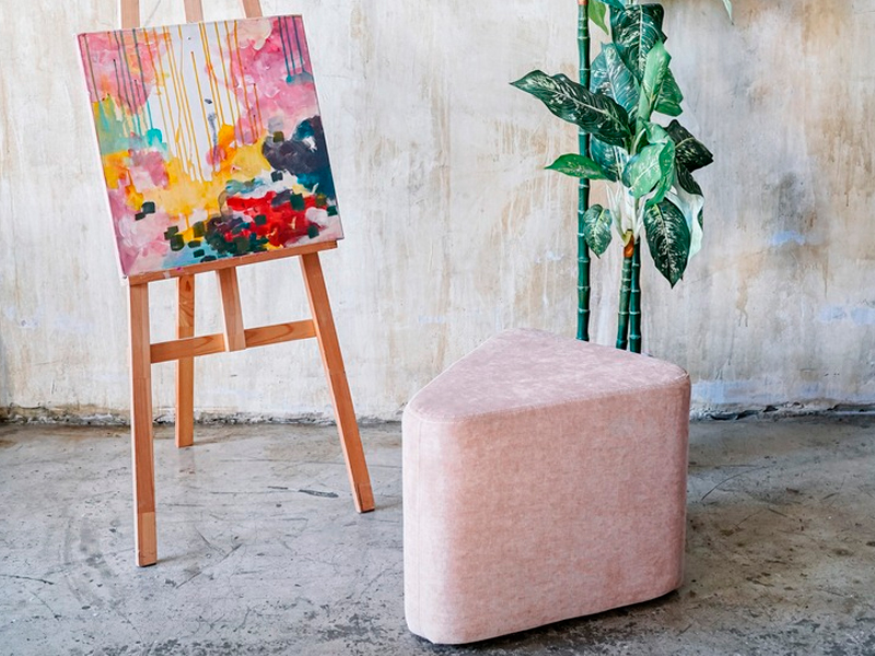 Пуфик Shape Beige Triangle