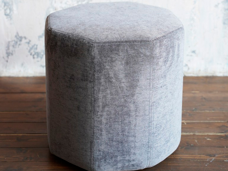 Пуфик Shape Gray Polygonal