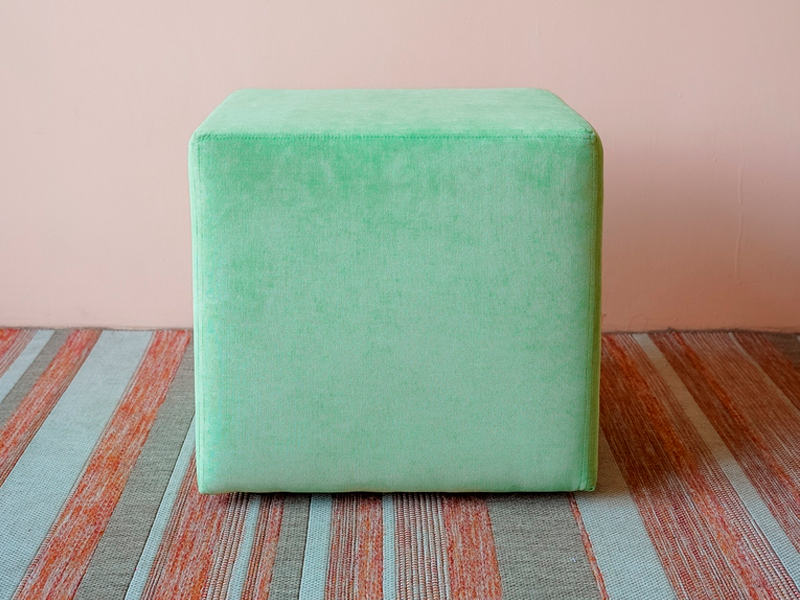 Пуфик Shape Mint Green Cube
