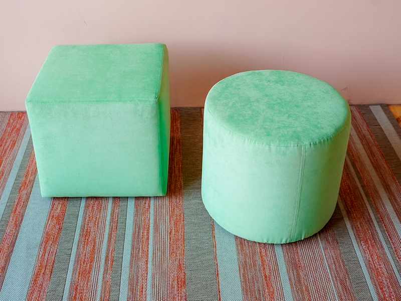 Пуфик Shape Mint Green Round