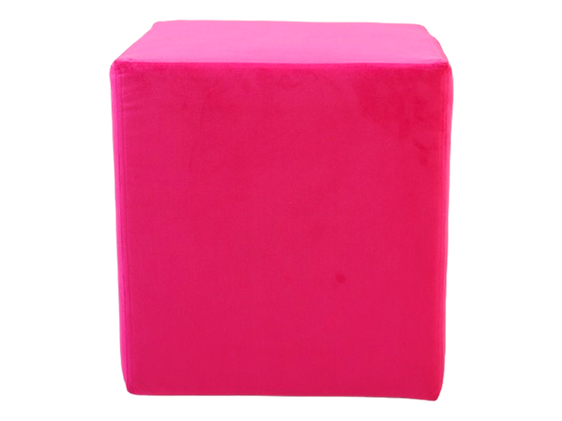 Пуфик Shape Pink Cube
