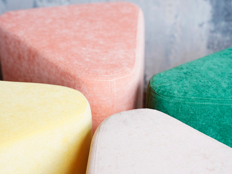 Пуфик Shape Powdery-Pink Triangle