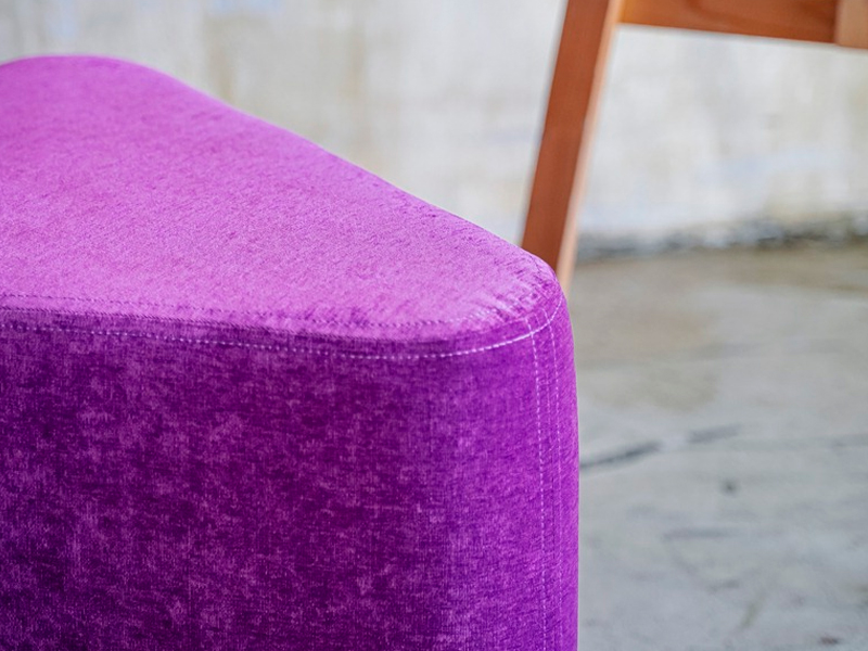 Пуфик Shape Purple Triangle