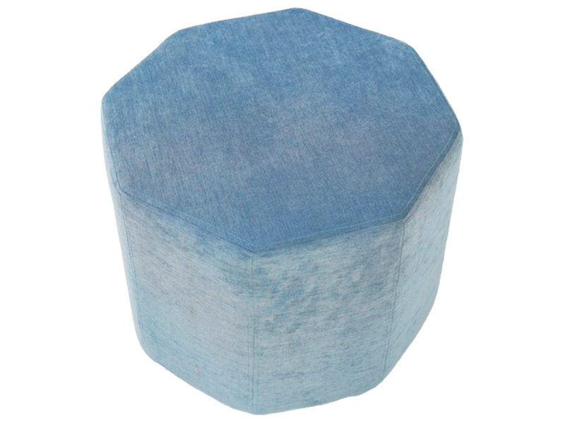 Пуфик Shape Sky Blue Polygonal