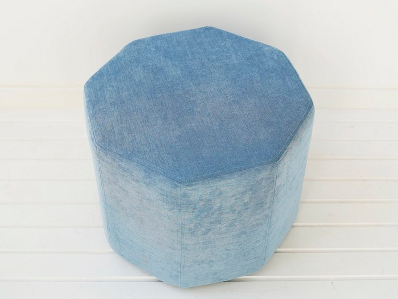 Пуфик Shape Sky Blue Polygonal