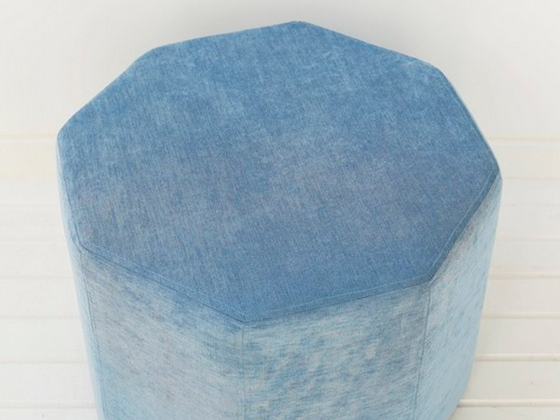 Пуфик Shape Sky Blue Polygonal