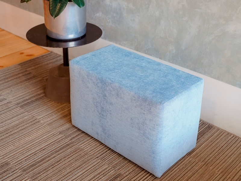 Пуфик Shape Sky Blue Rectangular