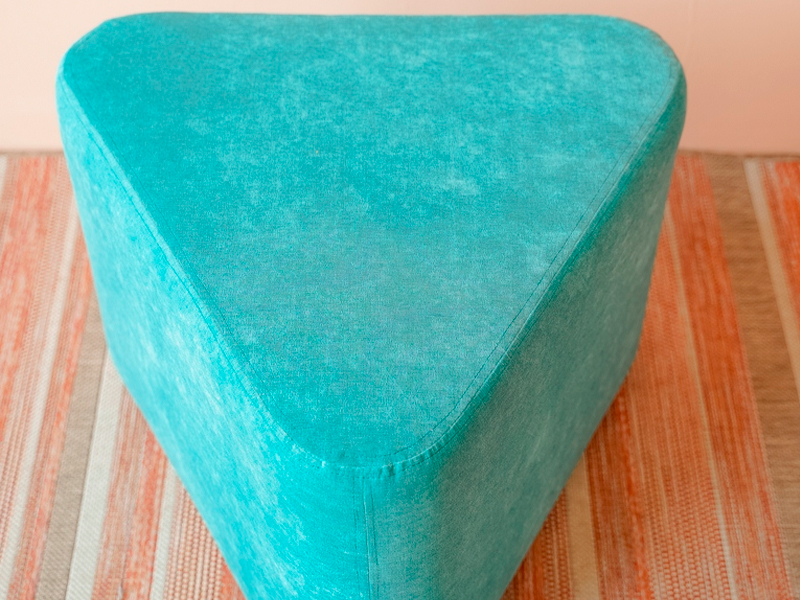 Пуфик Shape Turquoise Triangle