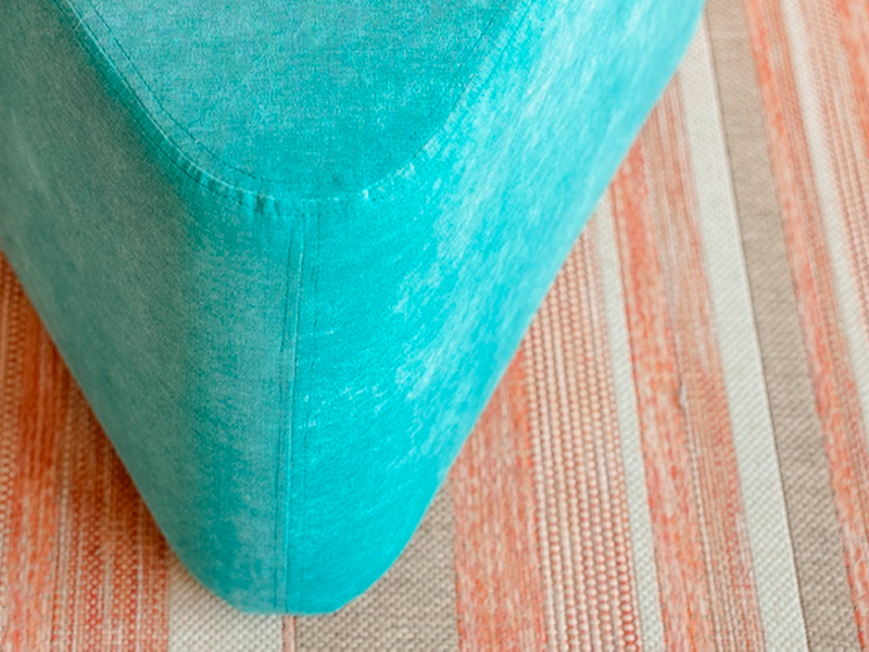 Пуфик Shape Turquoise Triangle