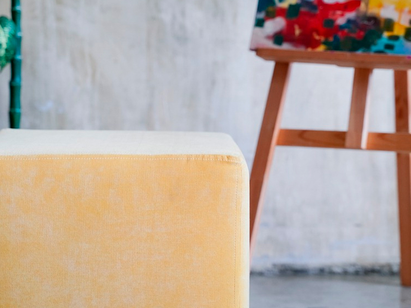 Пуфик Shape Yellow Cube