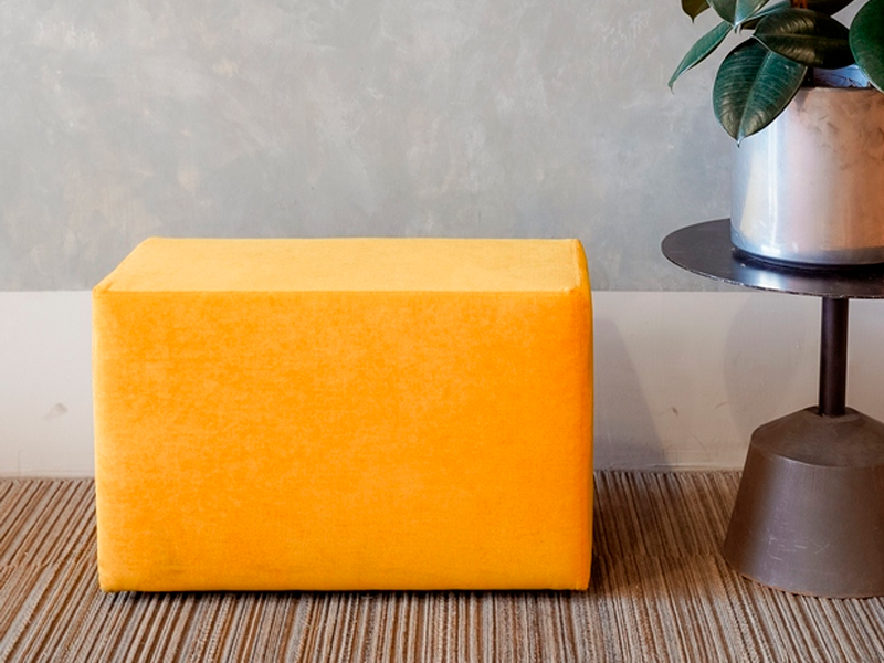 Пуфик Shape Yellow Rectangular