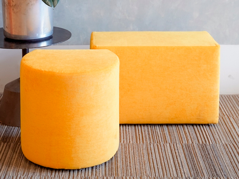 Пуфик Shape Yellow Rectangular