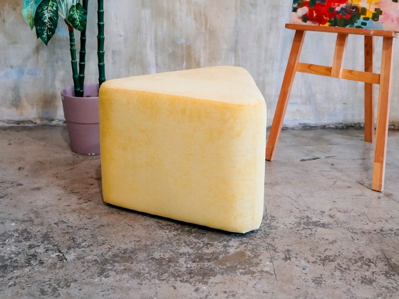 Пуфик Shape Yellow Triangle