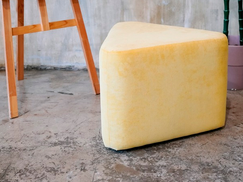 Пуфик Shape Yellow Triangle