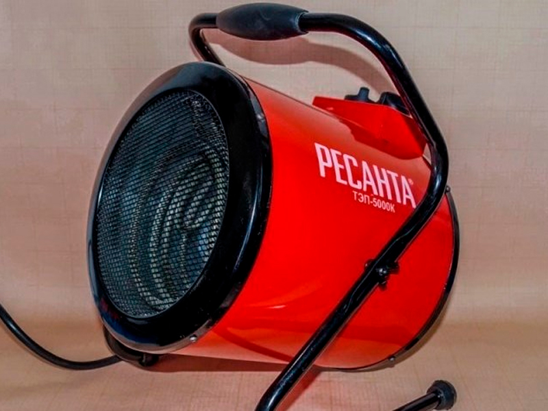 Электрическая тепловая пушка