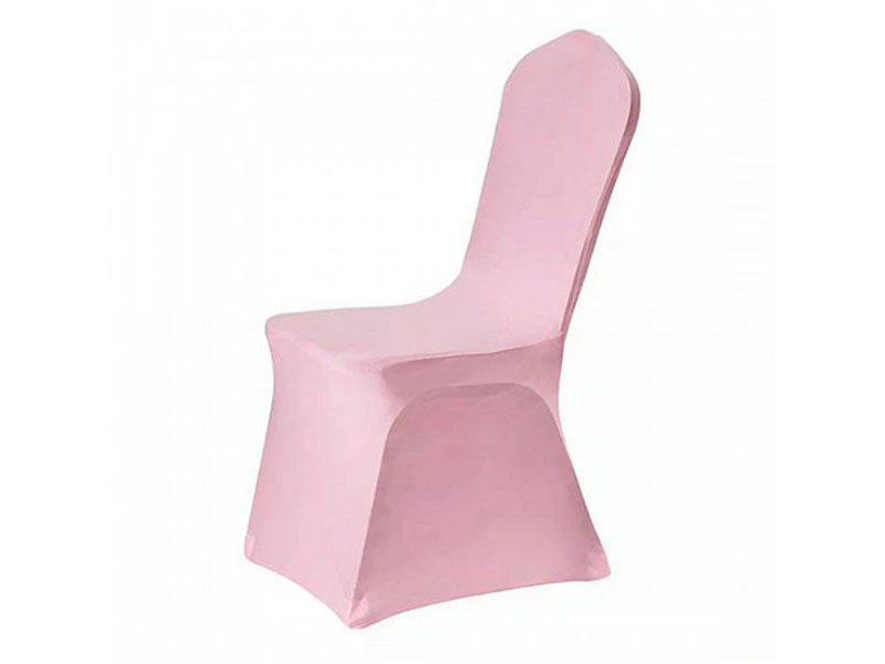 Чехол для стула розовый (стрейч)