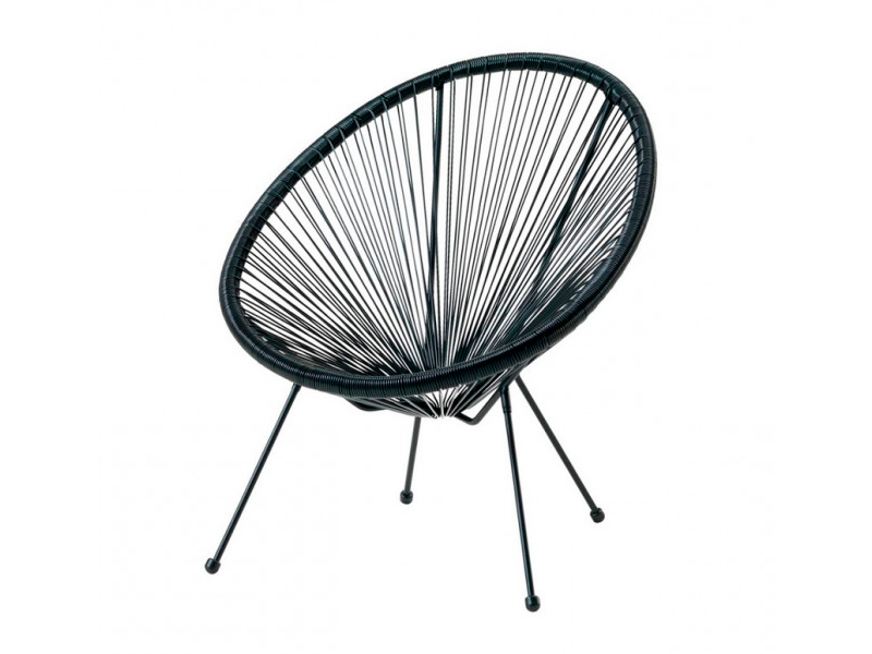 Садовый стул Acapulco Chair чёрный