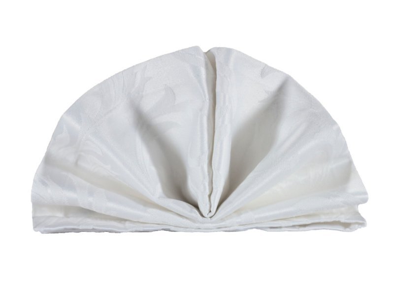 Салфетка белая «Жаккард»