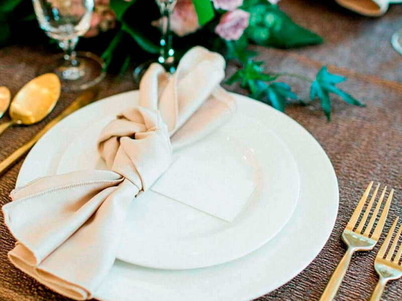 Салфетка бежевая