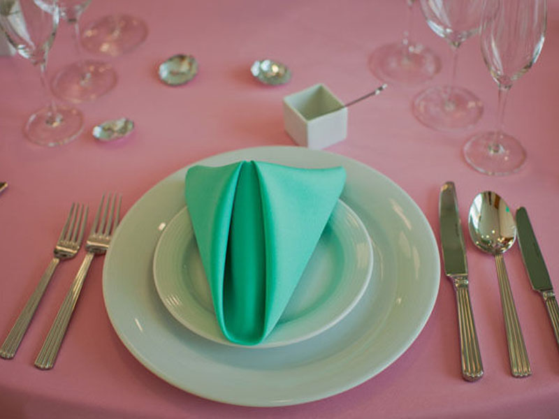 Салфетка бирюзовая / тифани