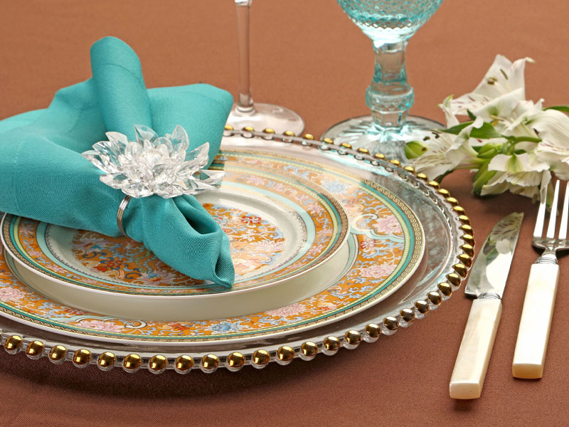 Салфетка бирюзовая / тифани
