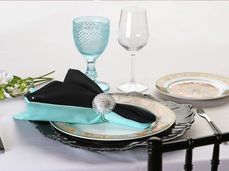 Салфетка бирюзовая / тифани
