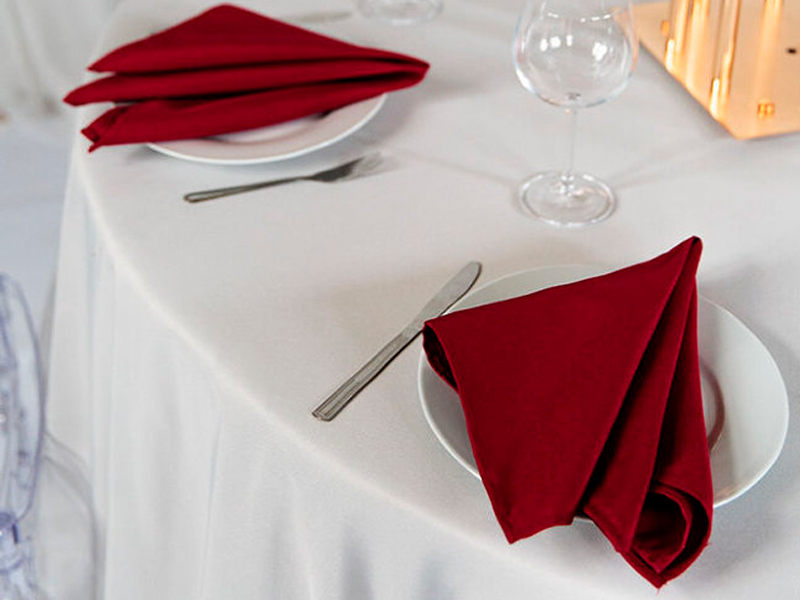Салфетка бордовая