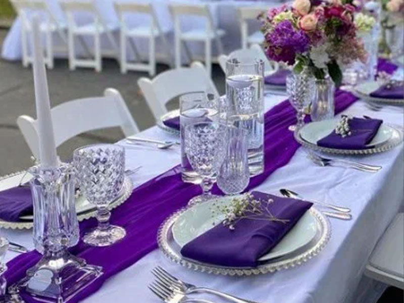 Салфетка черничная